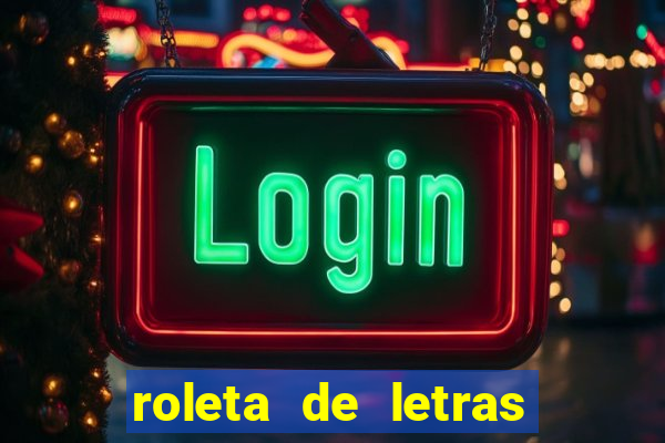 roleta de letras stop online